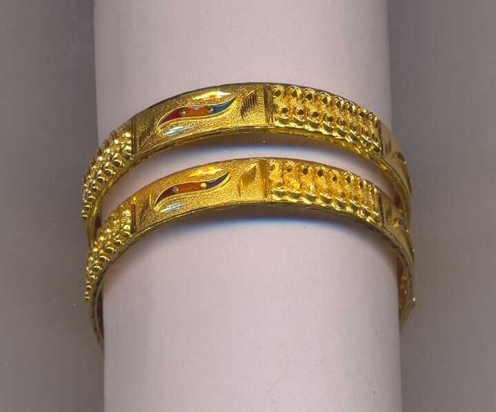 GOLD BANGLE PLAIN FANCY