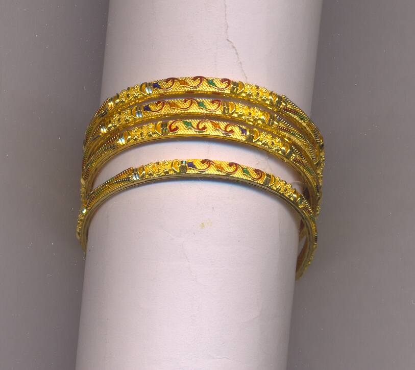 GOLD BANGLE PLAIN FANCY