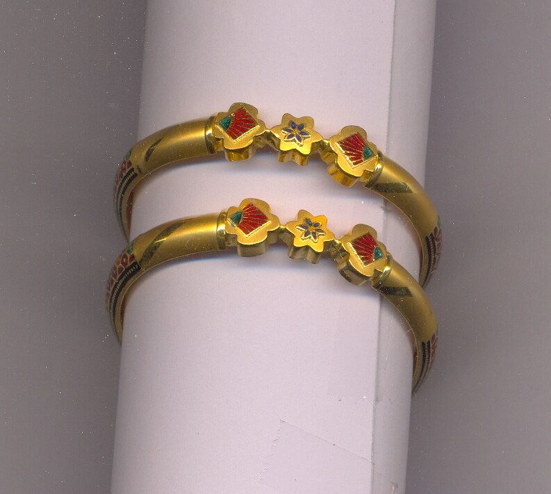 GOLD BANGLE PLAIN FANCY