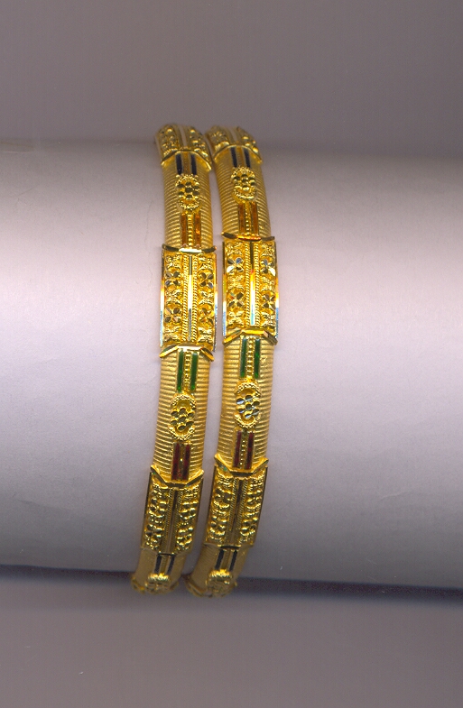GOLD BANGLE PLAIN FANCY
