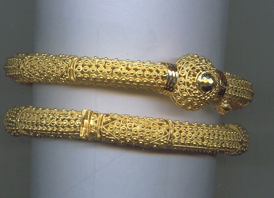 GOLD BANGLE PLAIN FANCY