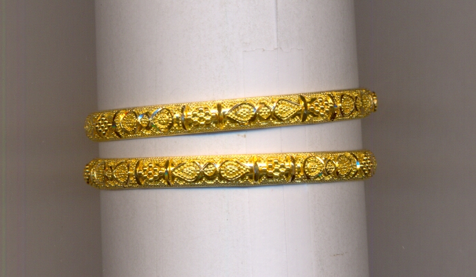 GOLD BANGLE PLAIN FANCY