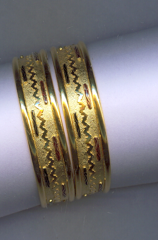 GOLD BANGLE PLAIN FANCY