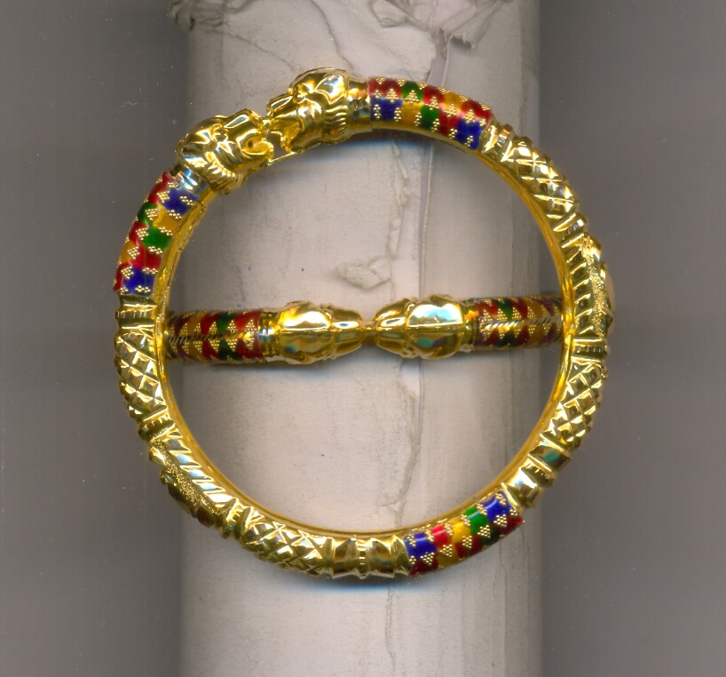 GOLD BANGLE PLAIN FANCY