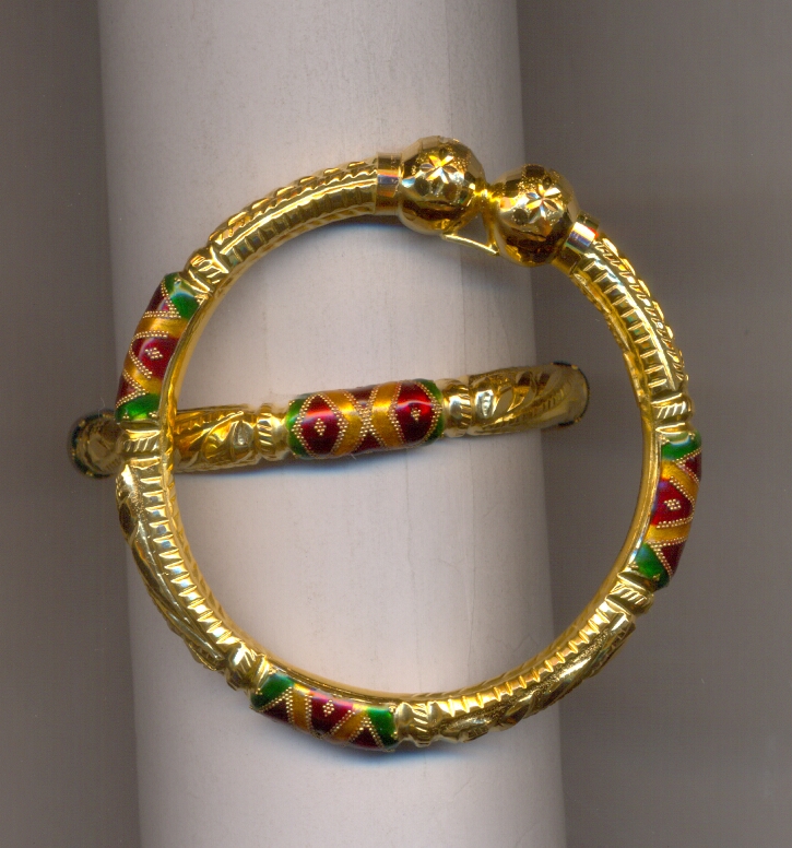 GOLD BANGLE PLAIN FANCY