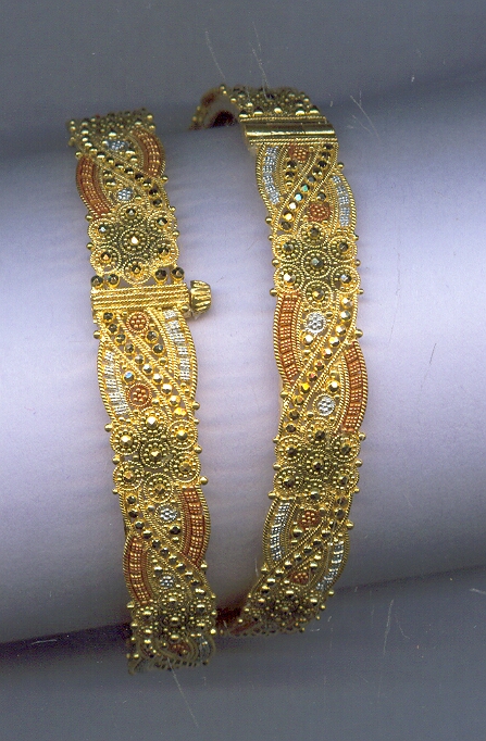 GOLD BANGLE PLAIN FANCY
