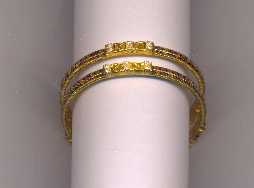 GOLD BANGLE PLAIN FANCY