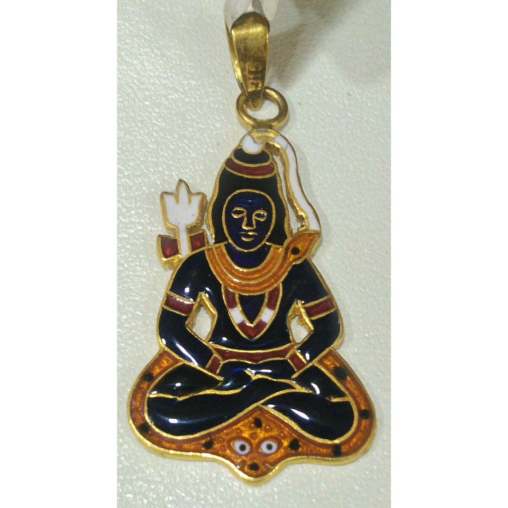 GOLD PENDENT PLAIN FANCY