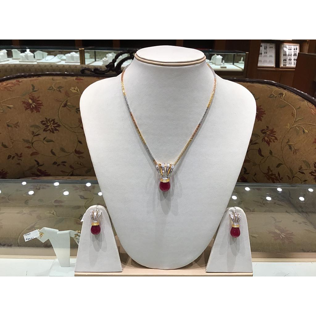 DIAMOND HALF SET PENDENT GENERAL