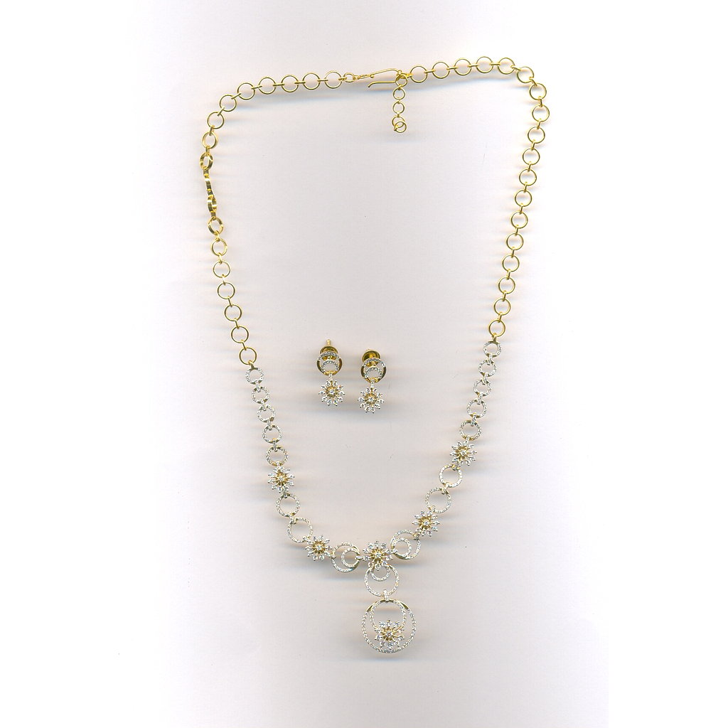 DIAMOND HALF SET ROUND FANCY