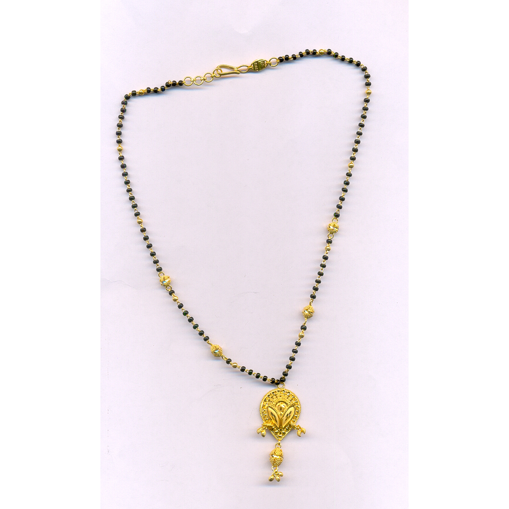GOLD MANGALSUTRA PLAIN FANCY