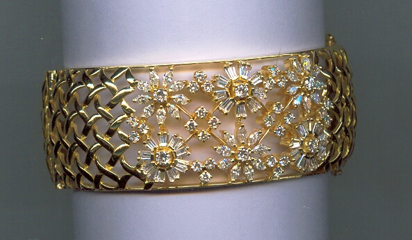 DIAMOND BRACELET GENTS FANCY