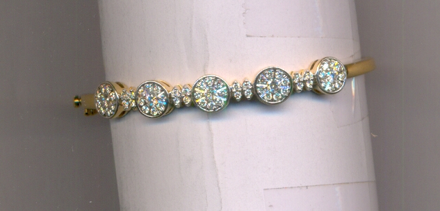 DIAMOND BRACELET LADIES FANCY