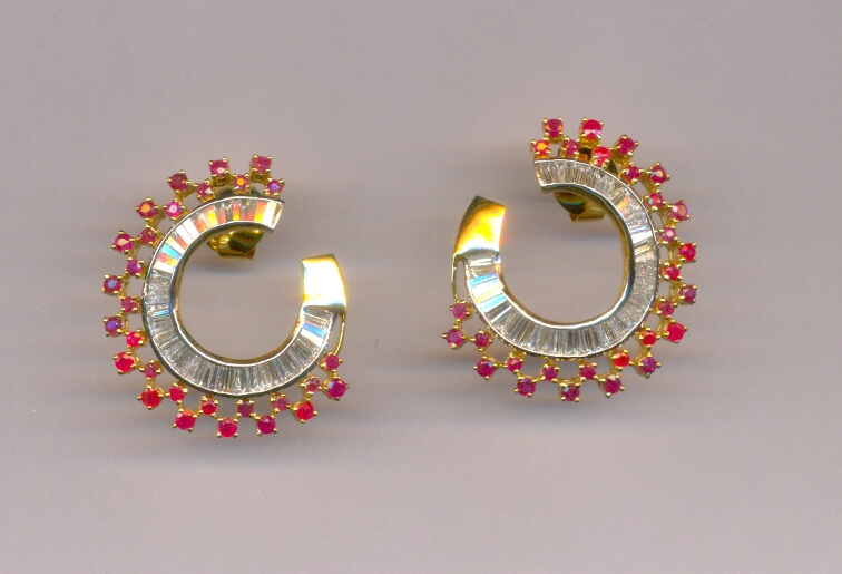 DIAMOND EARRING FANCY