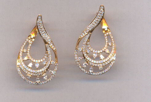 DIAMOND EARRING FANCY