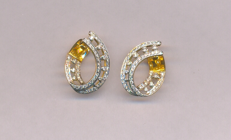 DIAMOND EARRING FANCY