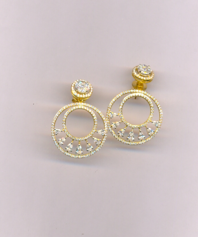 DIAMOND EARRING FANCY