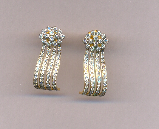 DIAMOND EARRING FANCY