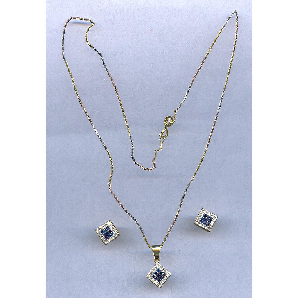DIAMOND FULL SET PENDENT DESIGNER