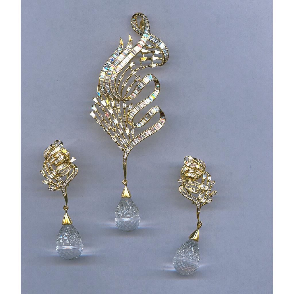 DIAMOND FULL SET PENDENT EXCLUSIVE
