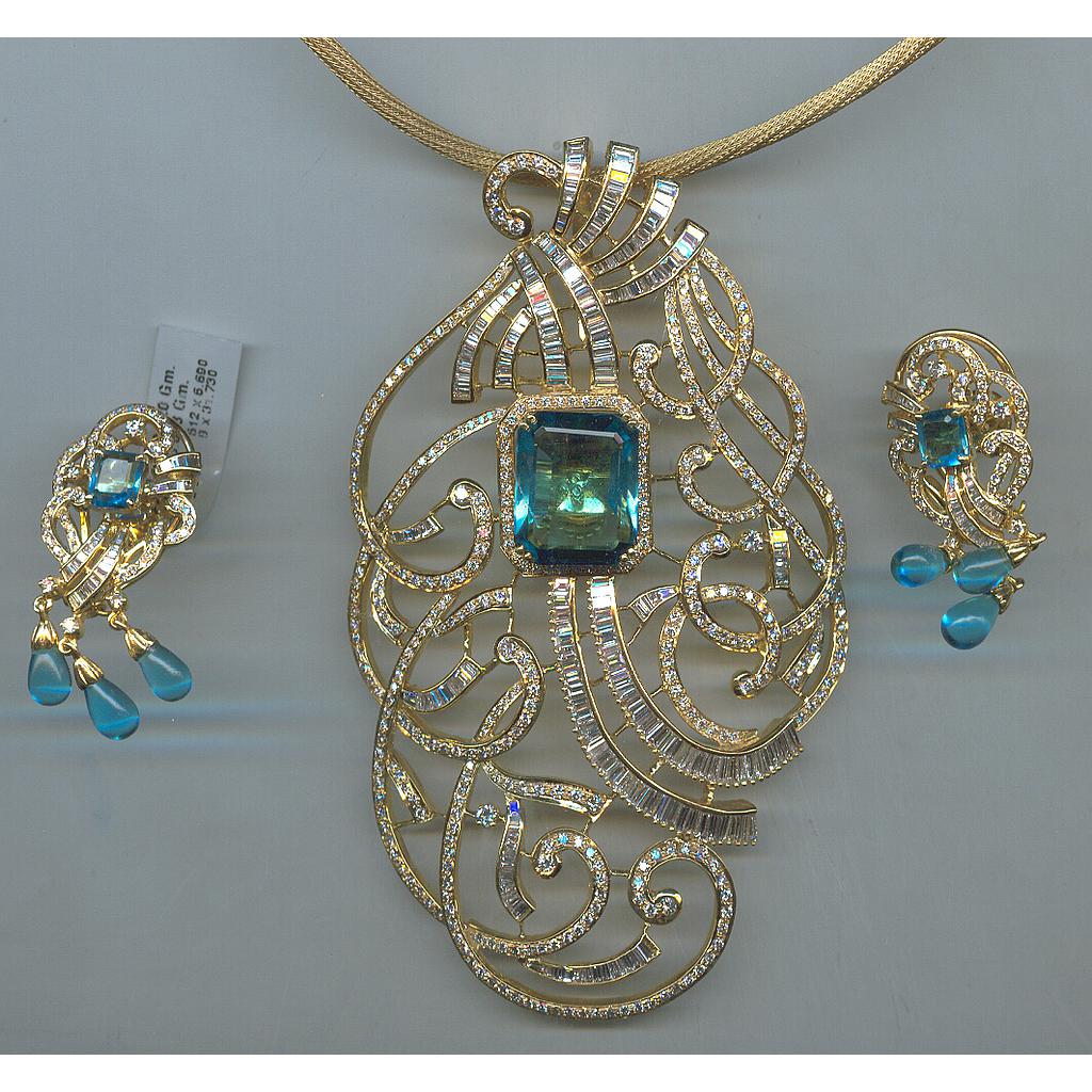 DIAMOND FULL SET PENDENT EXCLUSIVE