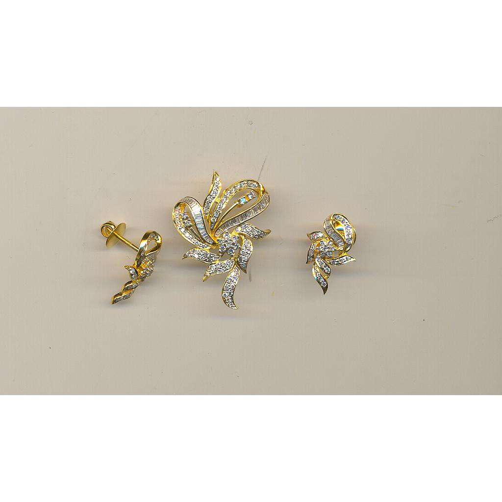 DIAMOND FULL SET PENDENT EXCLUSIVE