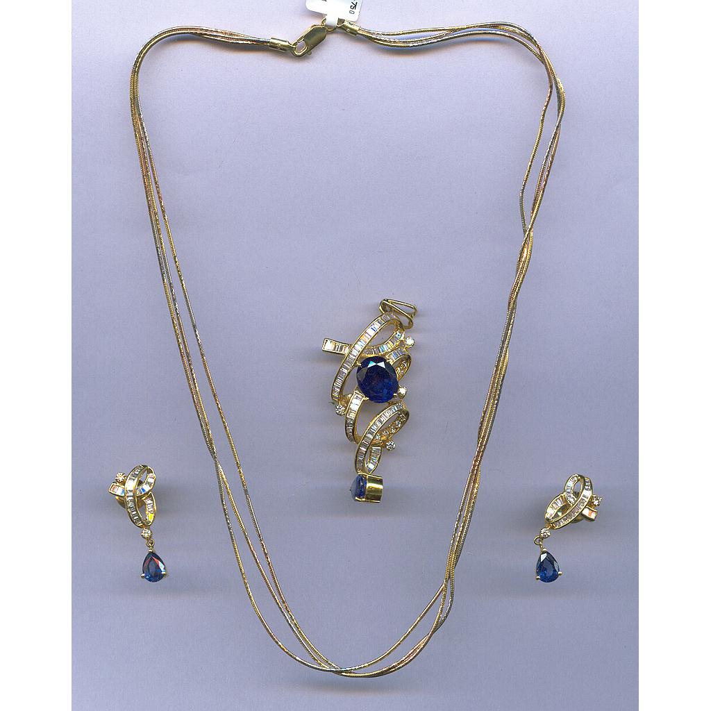 DIAMOND FULL SET PENDENT EXCLUSIVE