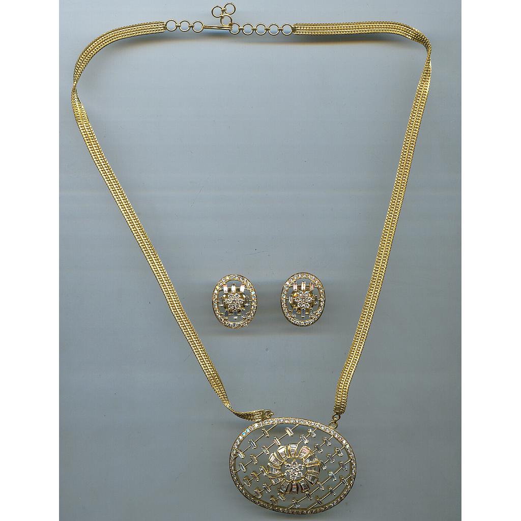 DIAMOND FULL SET PENDENT FANCY