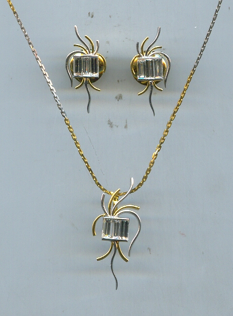 DIAMOND FULL SET PENDENT FANCY