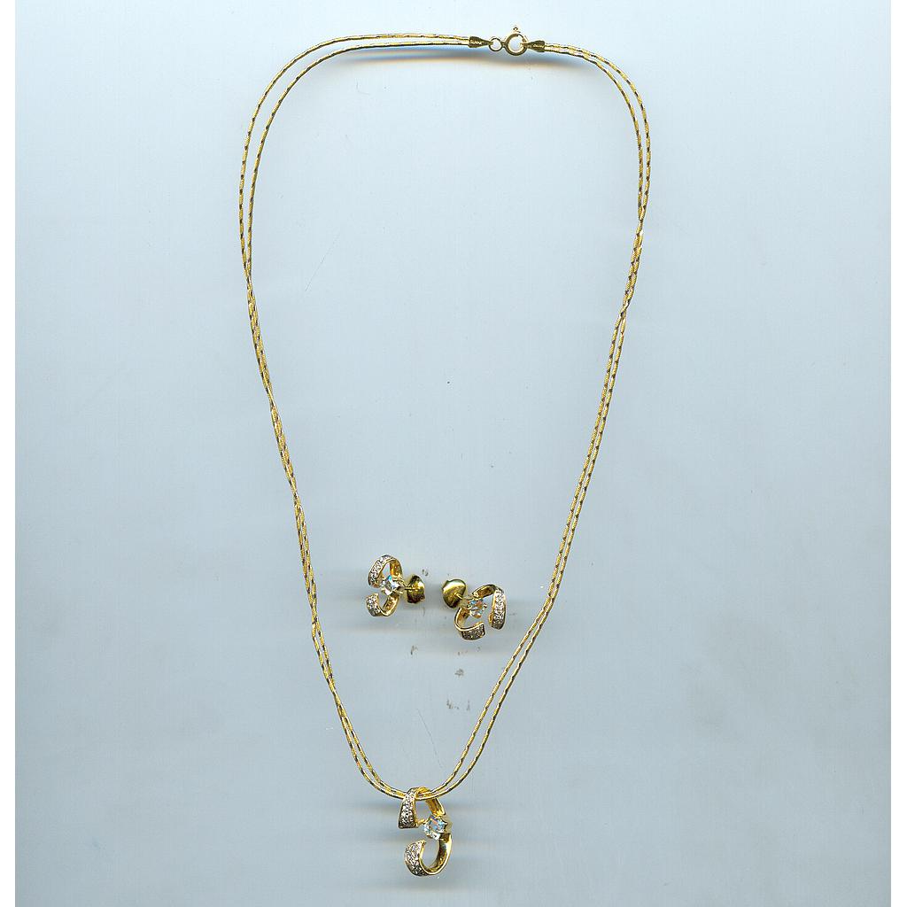 DIAMOND FULL SET PENDENT FANCY