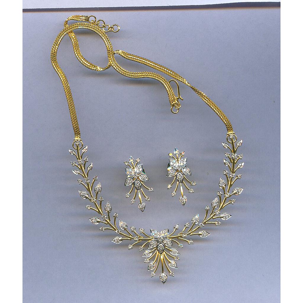 DIAMOND FULL SET PENDENT FANCY