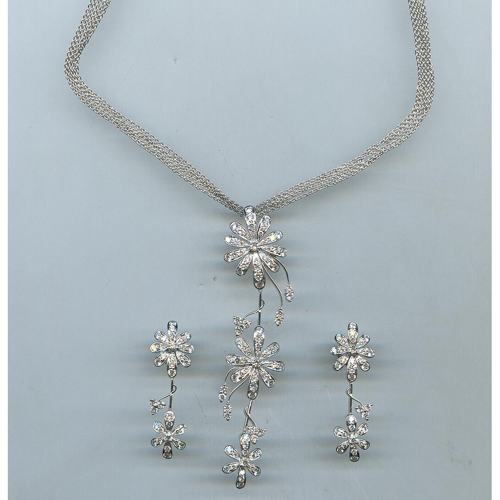 DIAMOND FULL SET PENDENT FANCY