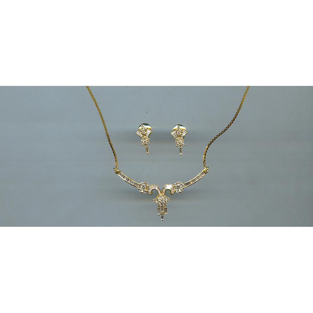 DIAMOND FULL SET PENDENT FANCY