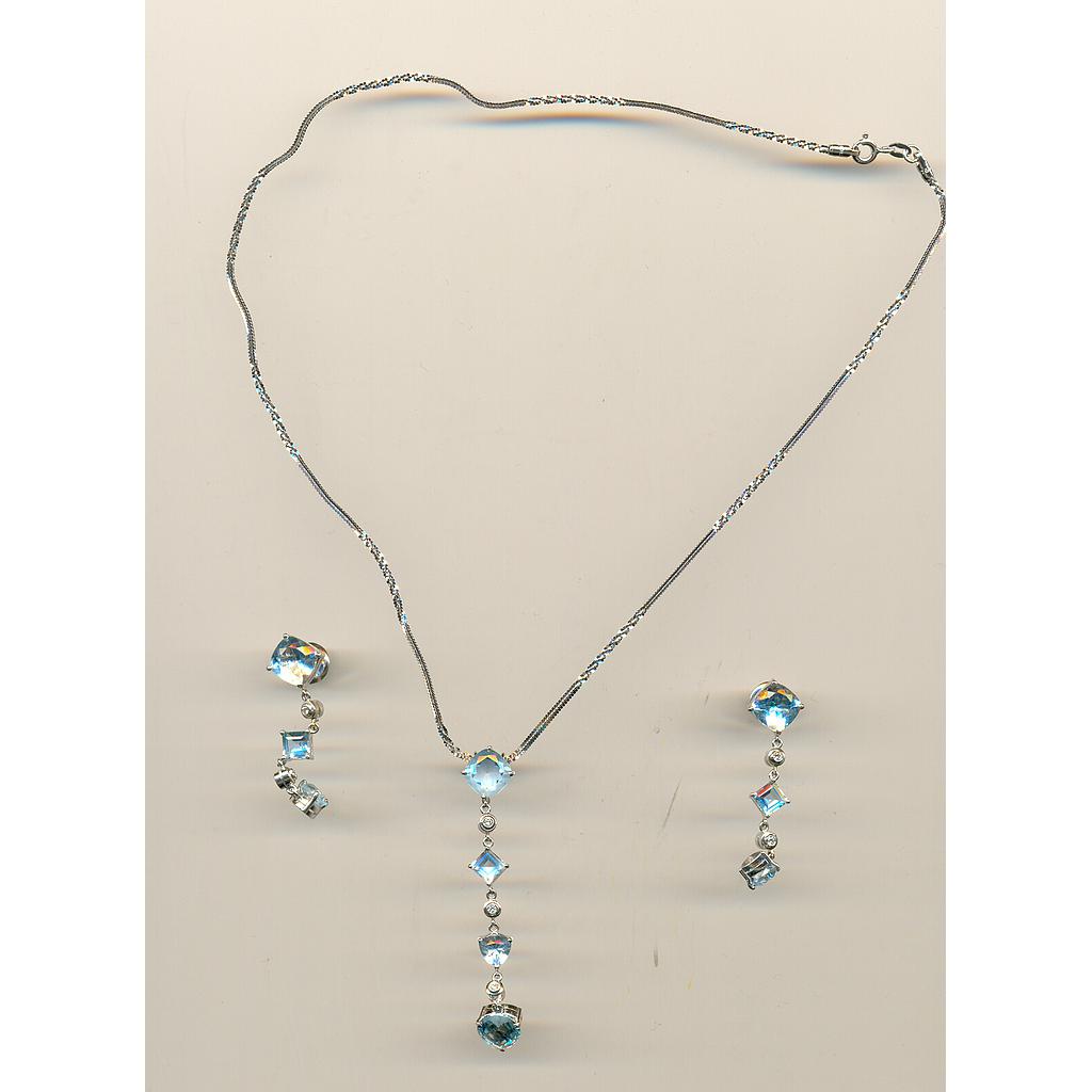 DIAMOND FULL SET PENDENT FANCY