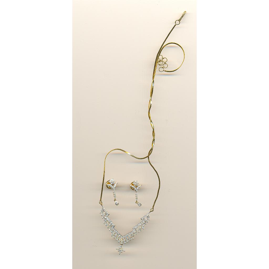DIAMOND FULL SET PENDENT FANCY