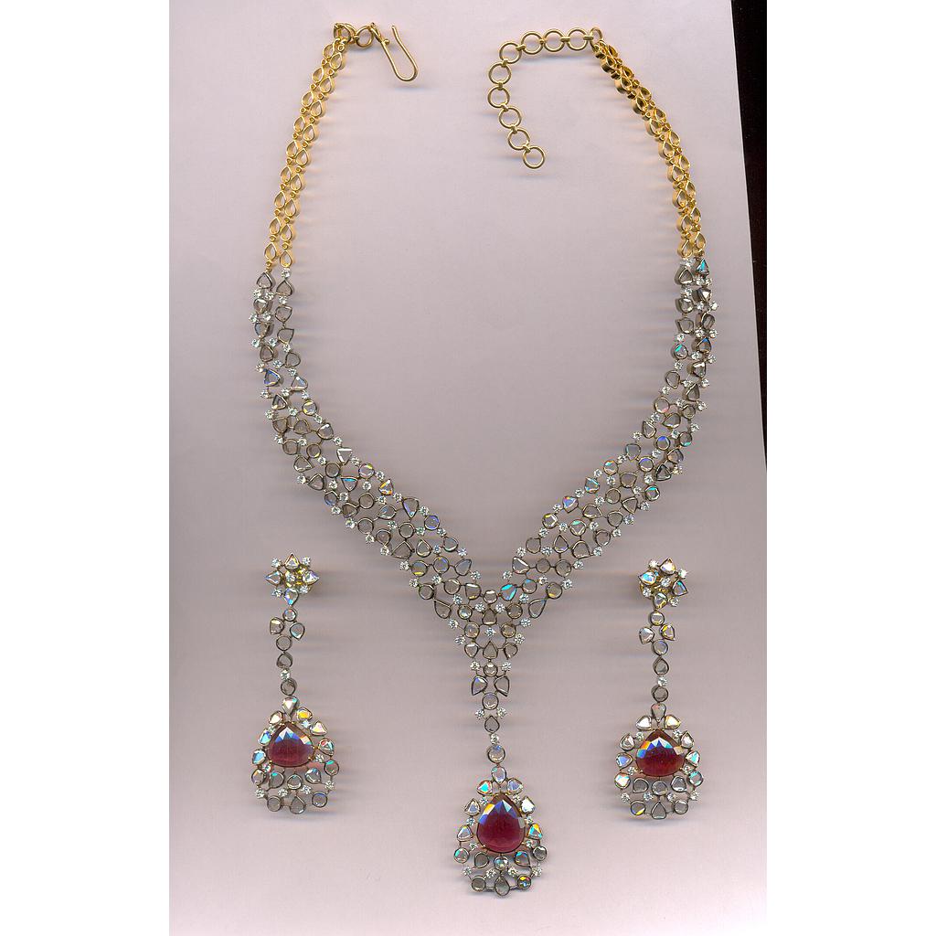 DIAMOND FULL SET ROUND POLKI