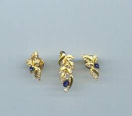 DIAMOND HALF SET LONG DESIGNER