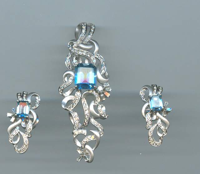 DIAMOND HALF SET LONG DESIGNER