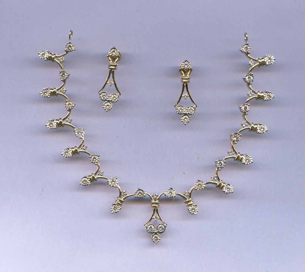 DIAMOND HALF SET LONG EXCLUSIVE