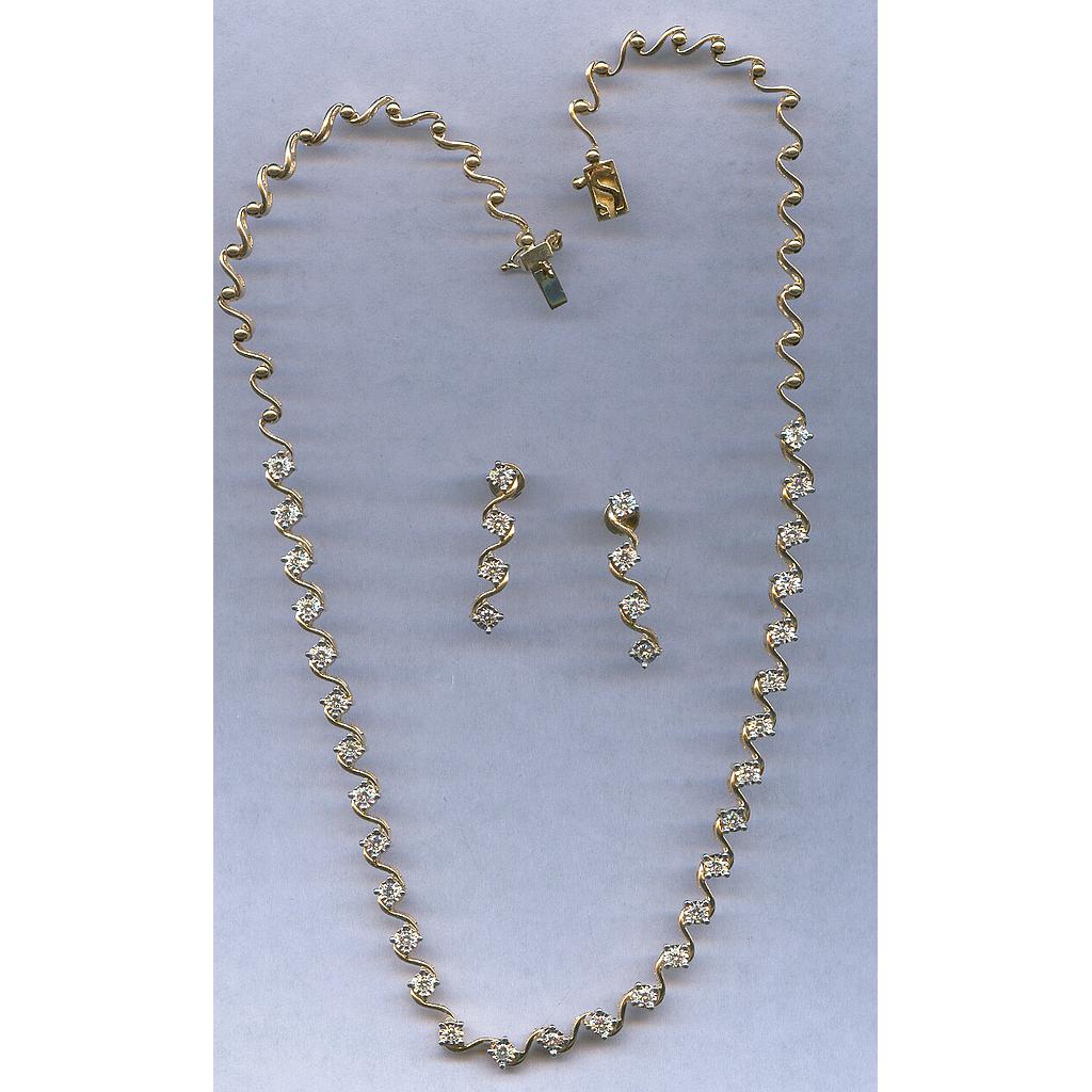 DIAMOND HALF SET LONG EXCLUSIVE