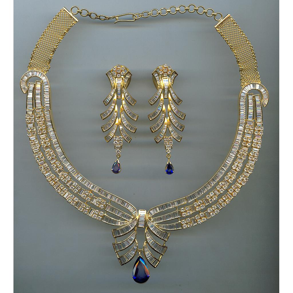DIAMOND HALF SET LONG EXCLUSIVE
