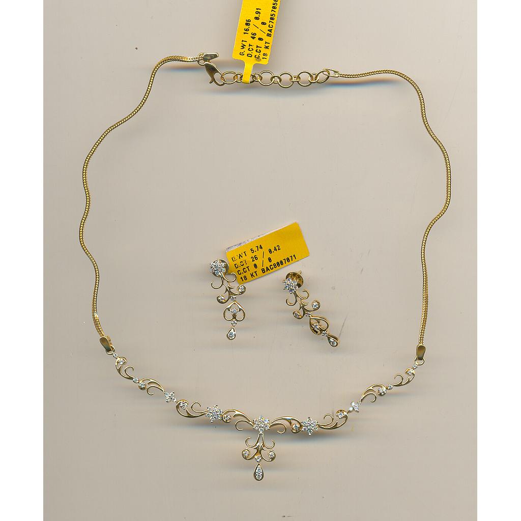 DIAMOND HALF SET LONG EXCLUSIVE