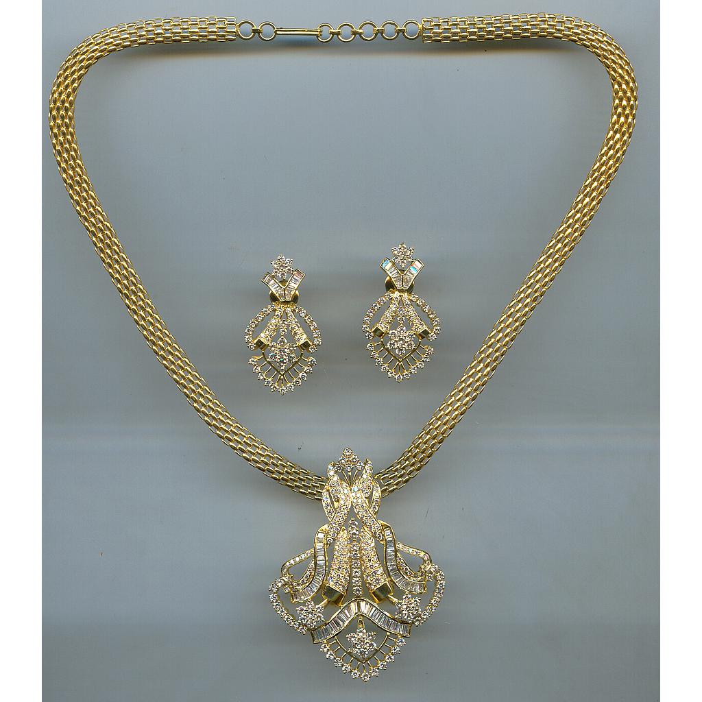 DIAMOND HALF SET LONG EXCLUSIVE