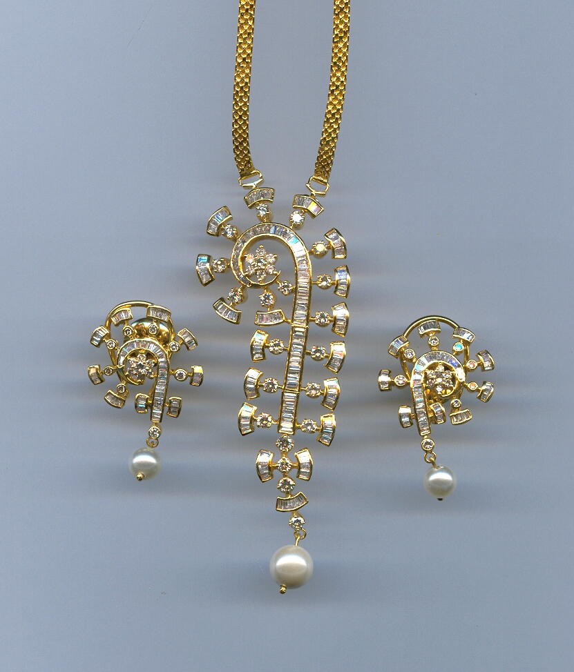 DIAMOND HALF SET LONG EXCLUSIVE