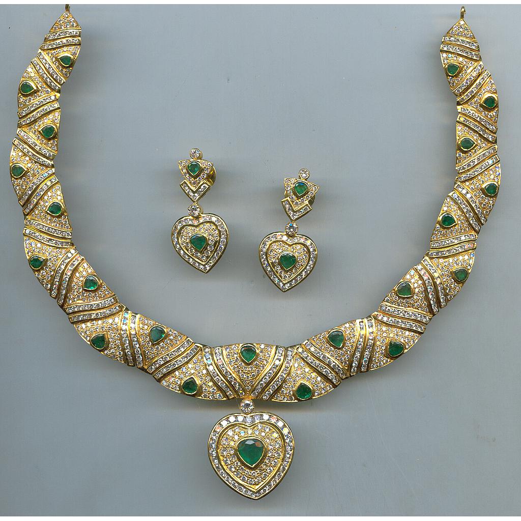 DIAMOND HALF SET LONG EXCLUSIVE