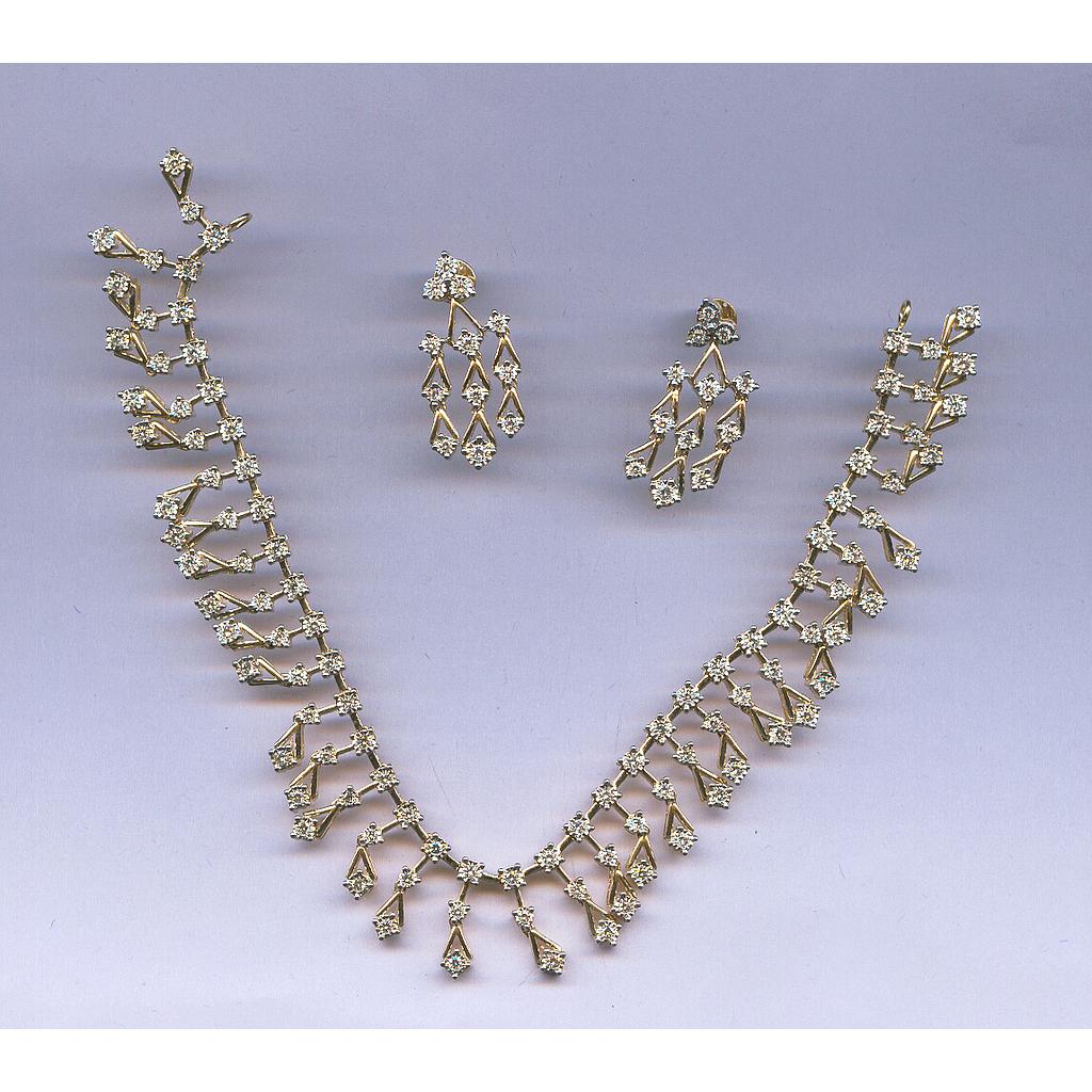 DIAMOND HALF SET LONG EXCLUSIVE