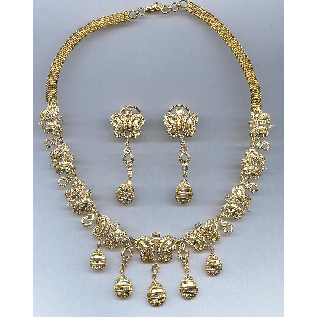 DIAMOND HALF SET LONG EXCLUSIVE