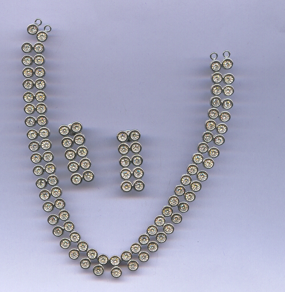DIAMOND HALF SET LONG EXCLUSIVE