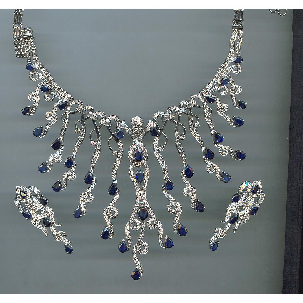 DIAMOND HALF SET LONG EXCLUSIVE