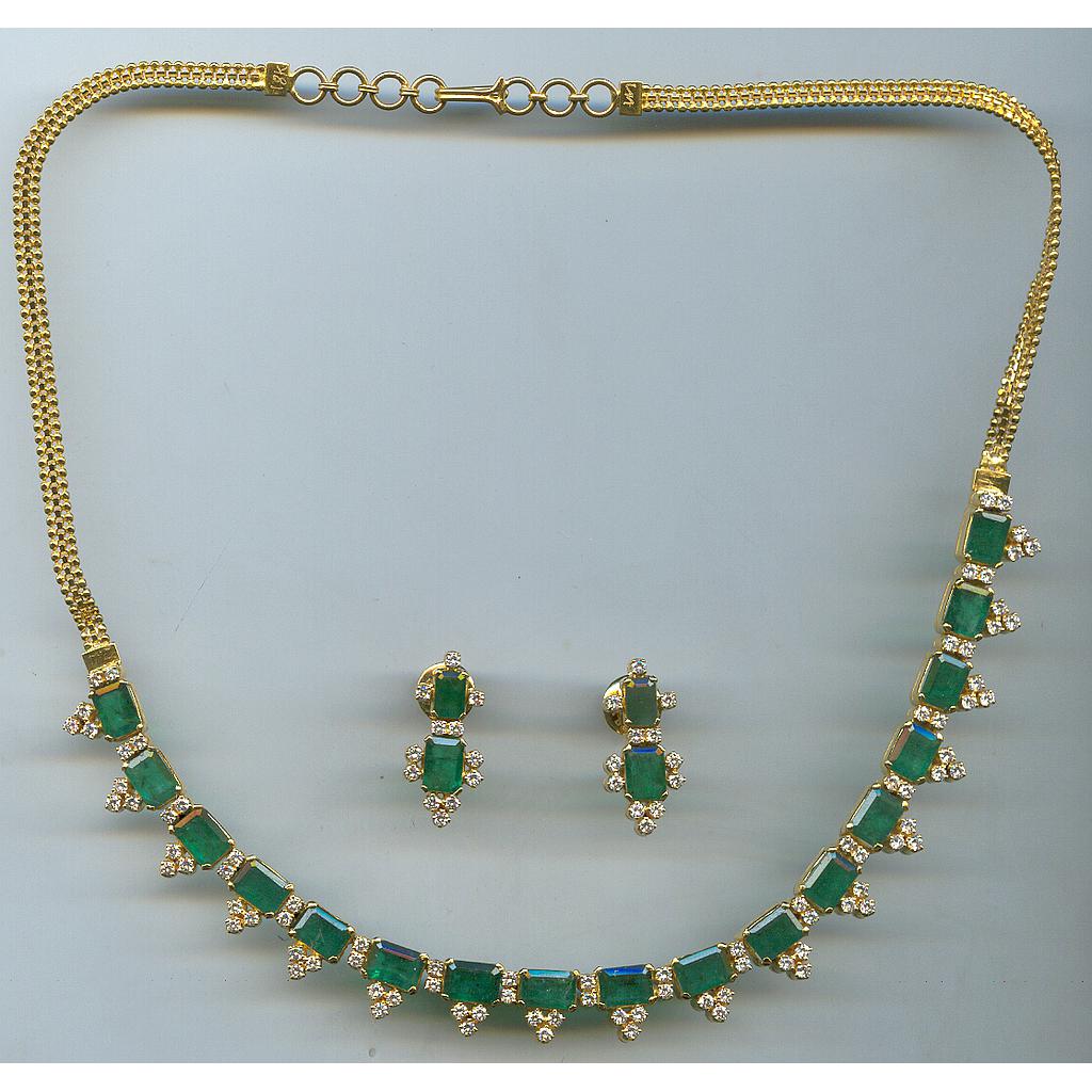 DIAMOND HALF SET LONG EXCLUSIVE